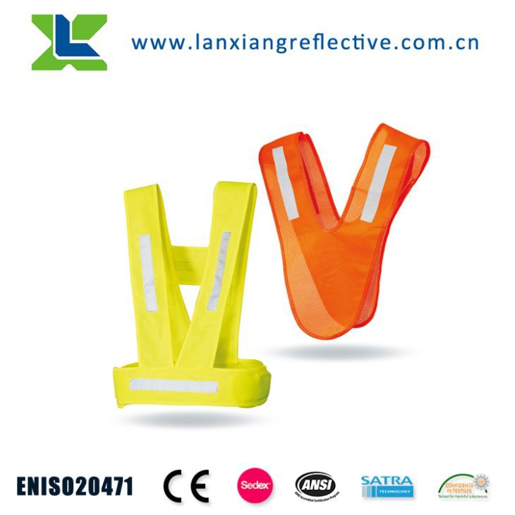 100% Polyester Hi Vis Reflective Children Safety Vest Meet En 1150