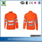 Custom High Quality Wholesale Visibility Orange Red Reflective Mesh Police Vest