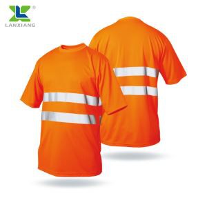 High Visibility Reflective Safety Short Sleeve T-shirts
