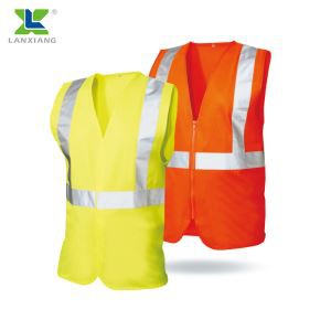 High Visibility Road Workers Reflective Safety Vest