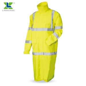 Safety Polyester Motorcycle Rainsuit