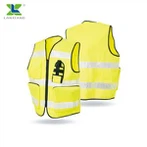 Breathable Orange Work High Visibility T Shirts with Reflective Stripes