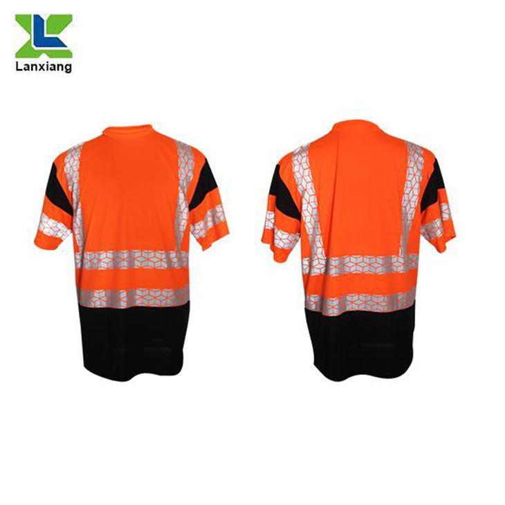 Short Sleeve Reflective Safety T Shirt