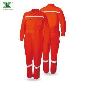 High Visibility Reflective Safety Twill Coverall